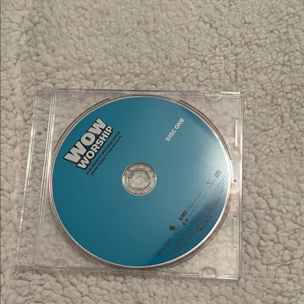 WOW Worship CD in Blue